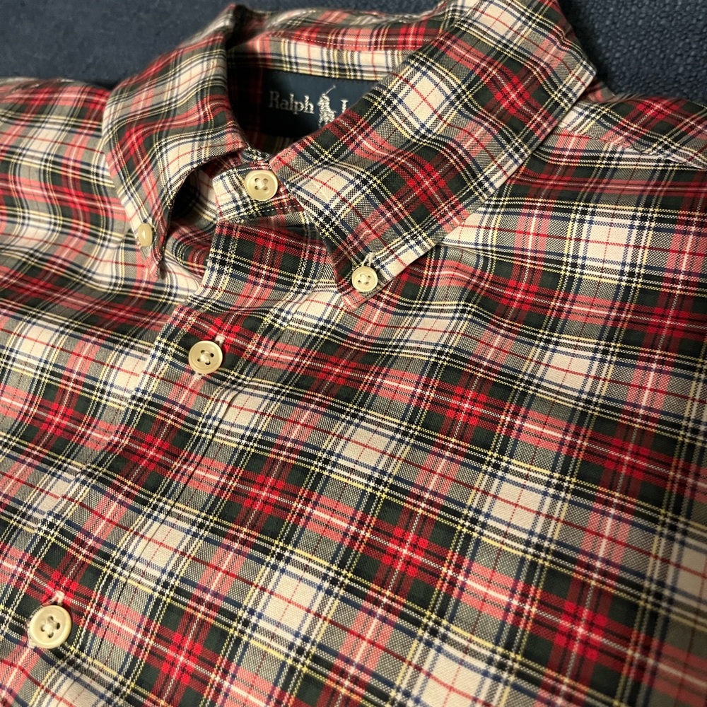 Ralph Lauren Plaid Button Down